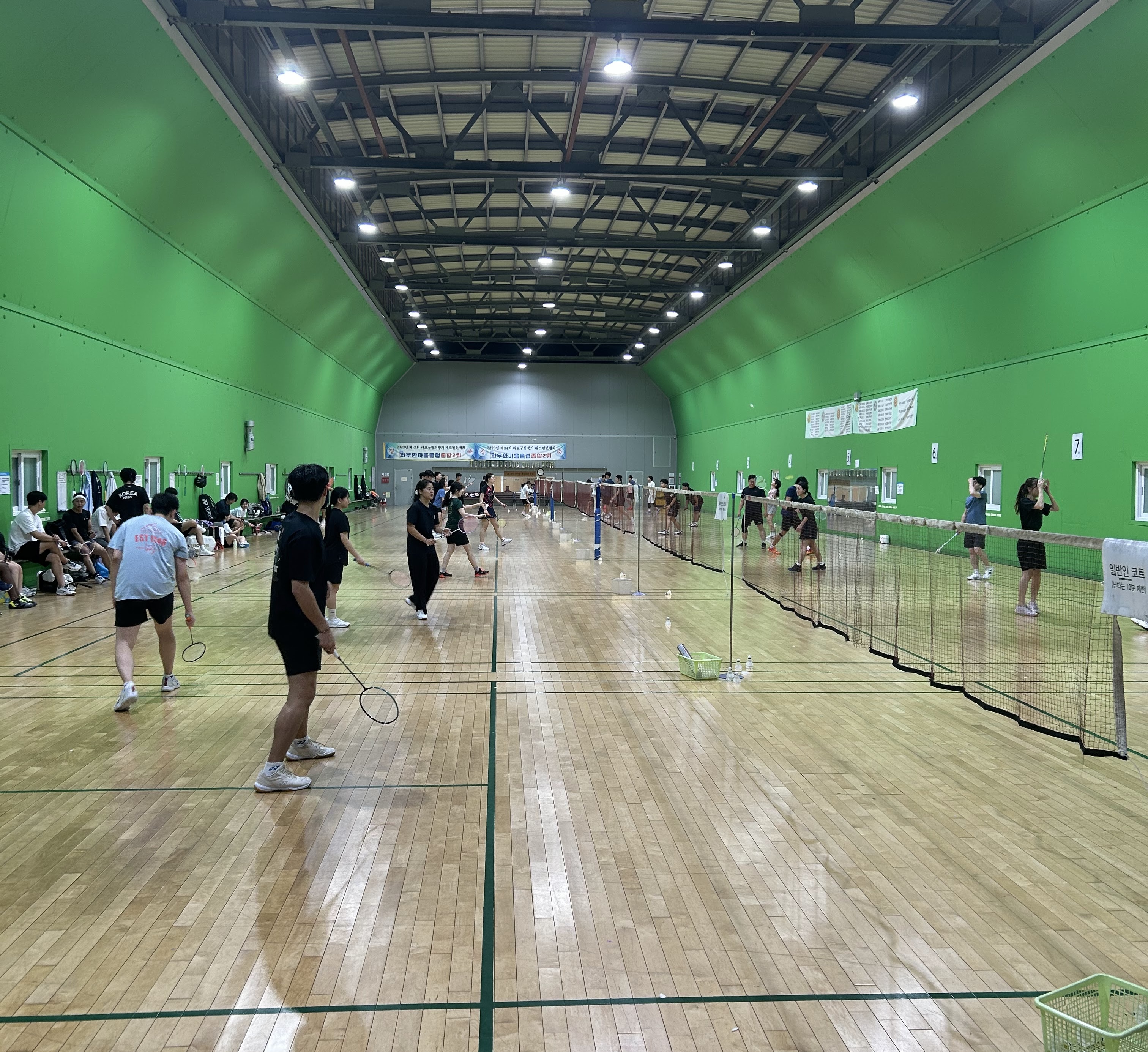 Wausan badminton court